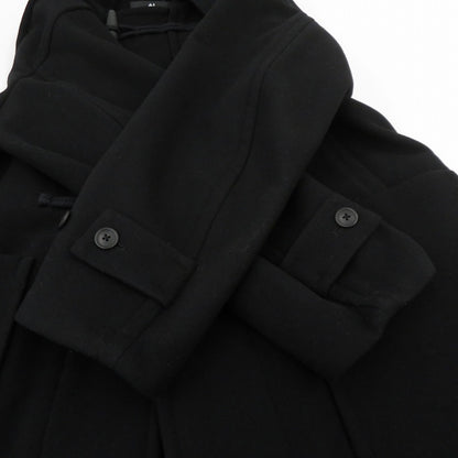 UNIQLO | ユニクロ +J ウールオーバーサイズ ダッフルコート 311-446358 ブラック サイズ：M【瀬戸大橋店】
