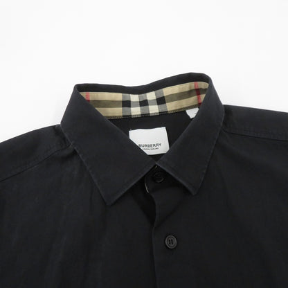 BURBERRY | バーバリー 長袖シャツ 8071799 ブラック サイズ：M【瀬戸大橋店】