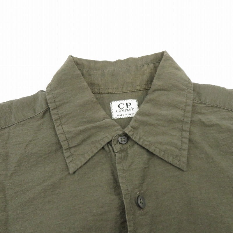 C.P.Company | シーピーカンパニー 半袖シャツ カーキ サイズ：2【瀬戸大橋店】