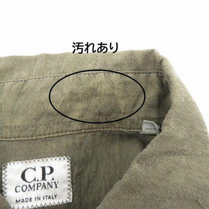 C.P.Company | シーピーカンパニー 半袖シャツ カーキ サイズ：2【瀬戸大橋店】