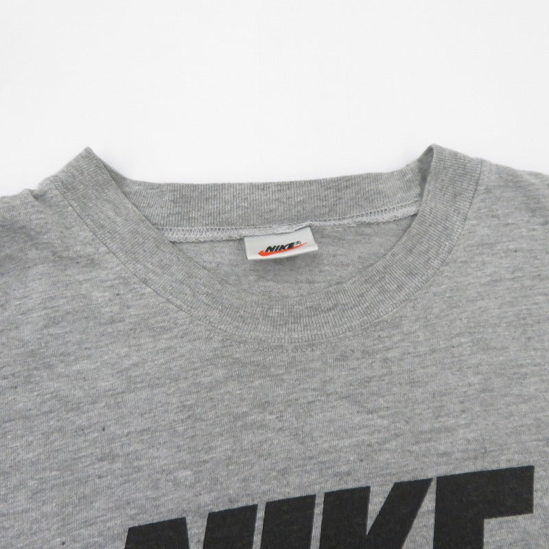 NIKE | ナイキ ビッグスウォッシュプリントTシャツ 半袖Ｔシャツ グレー サイズ：不明【瀬戸大橋店】