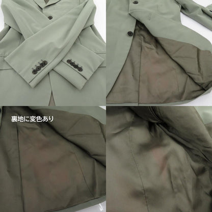 PRADA | プラダ シングルブレストジャケット テーラードジャケット グリーン サイズ：46【瀬戸大橋店】