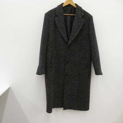 ZARA | ザラ WOOL BLEND STRUCTURED COAT ウールブレンド コート その他アウター 6612/675/800 ブラック サイズ：M【瀬戸大橋店】