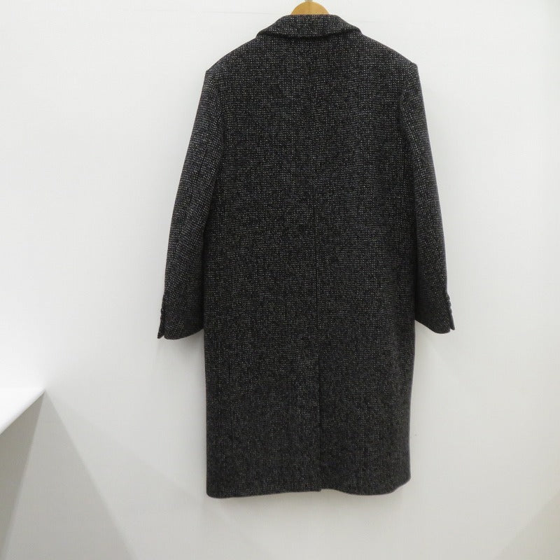 ZARA | ザラ WOOL BLEND STRUCTURED COAT ウールブレンド コート その他アウター 6612/675/800 ブラック サイズ：M【瀬戸大橋店】