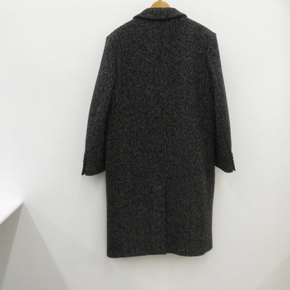 ZARA | ザラ WOOL BLEND STRUCTURED COAT ウールブレンド コート その他アウター 6612/675/800 ブラック サイズ：M【瀬戸大橋店】