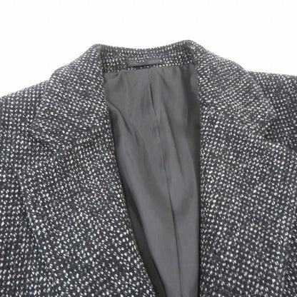 ZARA | ザラ WOOL BLEND STRUCTURED COAT ウールブレンド コート その他アウター 6612/675/800 ブラック サイズ：M【瀬戸大橋店】