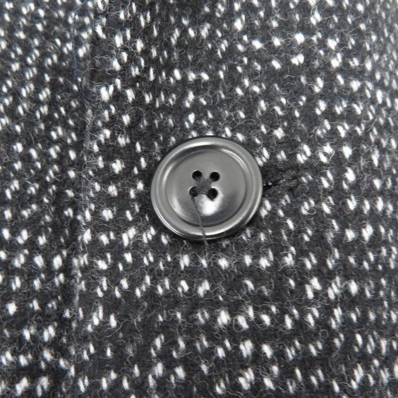 ZARA | ザラ WOOL BLEND STRUCTURED COAT ウールブレンド コート その他アウター 6612/675/800 ブラック サイズ：M【瀬戸大橋店】