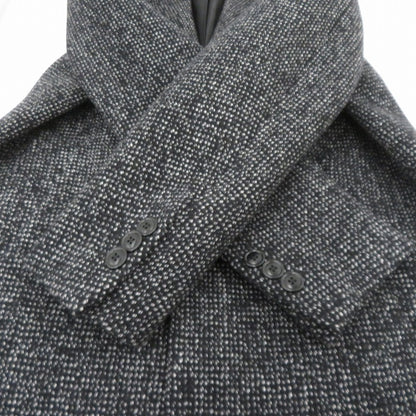 ZARA | ザラ WOOL BLEND STRUCTURED COAT ウールブレンド コート その他アウター 6612/675/800 ブラック サイズ：M【瀬戸大橋店】