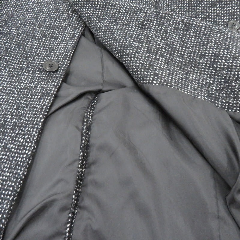 ZARA | ザラ WOOL BLEND STRUCTURED COAT ウールブレンド コート その他アウター 6612/675/800 ブラック サイズ：M【瀬戸大橋店】