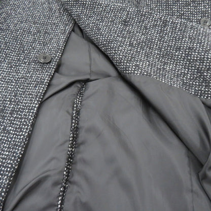 ZARA | ザラ WOOL BLEND STRUCTURED COAT ウールブレンド コート その他アウター 6612/675/800 ブラック サイズ：M【瀬戸大橋店】