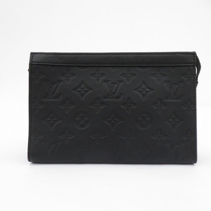 LOUIS VUITTON | ルイ・ヴィトン モノグラム シャドウ ガストン･ウェアラブル ウォレット ショルダーバッグ M81115 ブラック【瀬戸大橋店】
