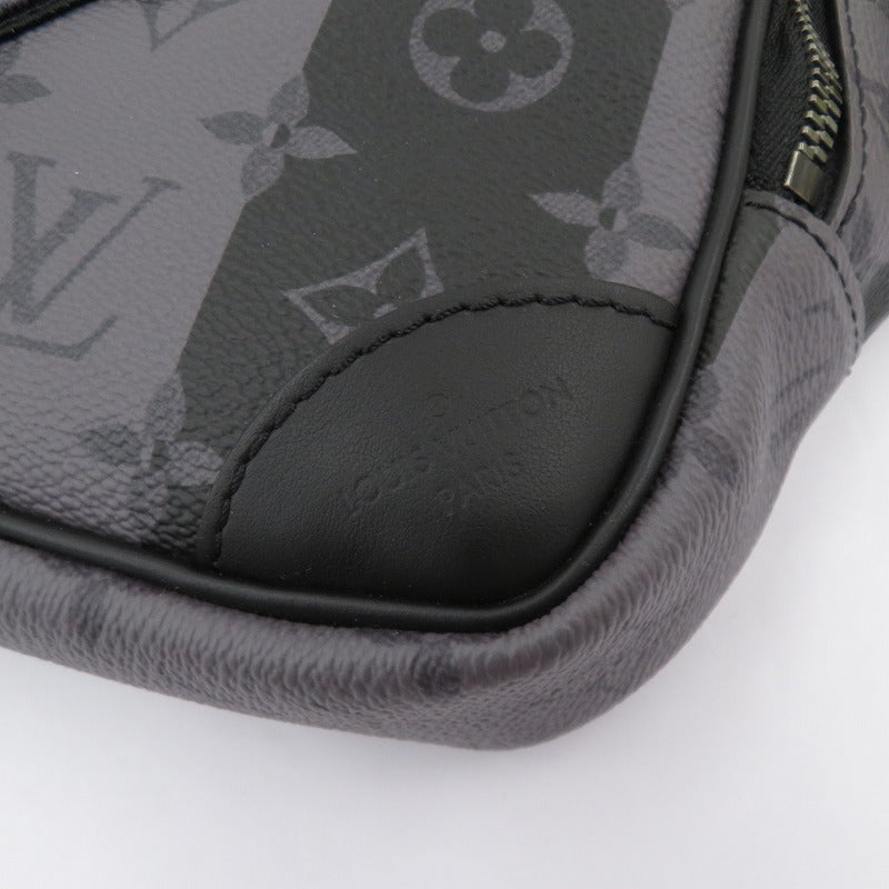 LOUIS VUITTON | ルイ・ヴィトン モノグラム エクリプス モジュラー・スリングバッグ ウエストバッグ M59338 グレー【瀬戸大橋店】
