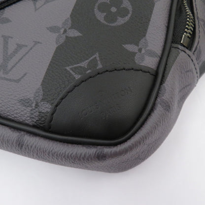 LOUIS VUITTON | ルイ・ヴィトン モノグラム エクリプス モジュラー・スリングバッグ ウエストバッグ M59338 グレー【瀬戸大橋店】