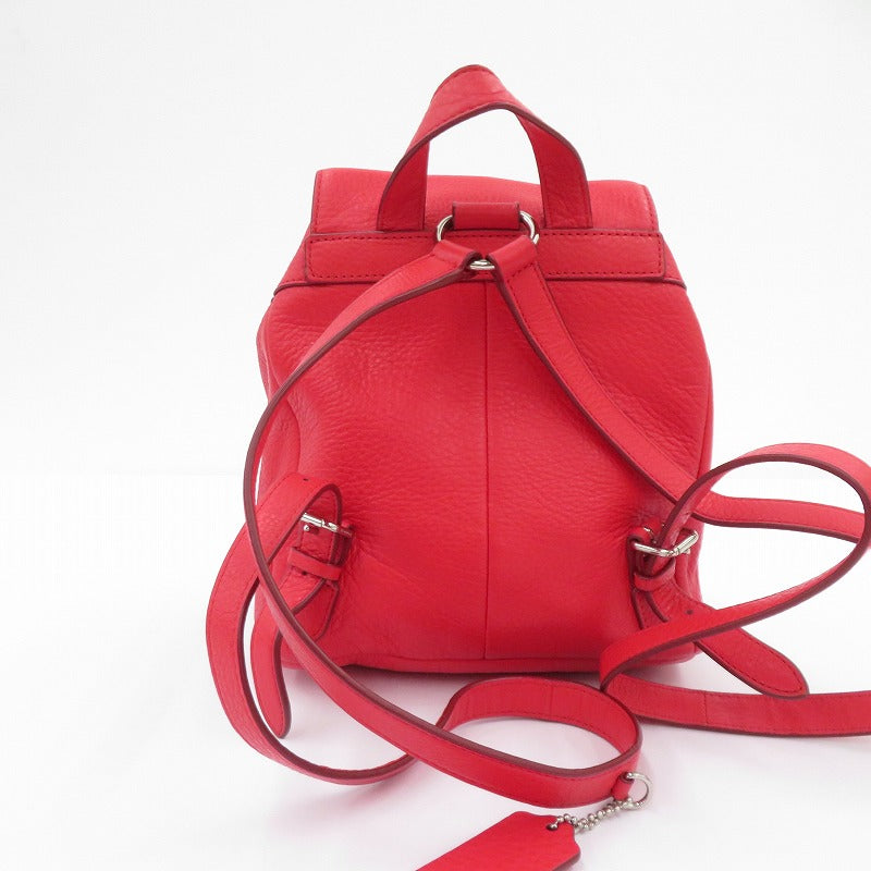 COACH | コーチ ビリー ミニ バックパック リュック・デイパック K1692-F37621 レッド【瀬戸大橋店】