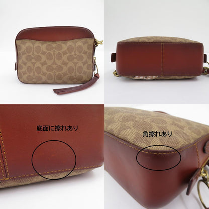 COACH | コーチ ×キースへリング カメラバッグ シグネチャー ショルダーバッグ M1780-31065 ブラウン【瀬戸大橋店】