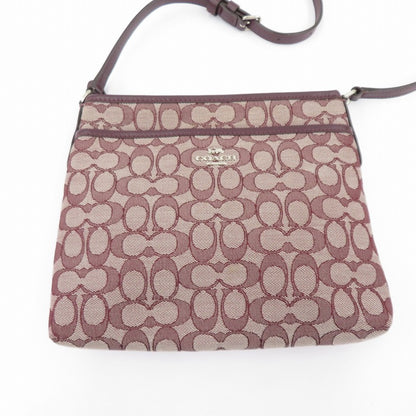 COACH | コーチ シグネチャージャガード ショルダーバッグ L1979-F29960 ボルドー/バーガンディ【瀬戸大橋店】