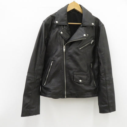 ZARA | ザラ レザー ダブルライダース ライダースジャケット 4720/400/800 ブラック サイズ：M【瀬戸大橋店】