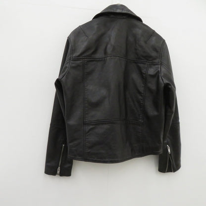 ZARA | ザラ レザー ダブルライダース ライダースジャケット 4720/400/800 ブラック サイズ：M【瀬戸大橋店】