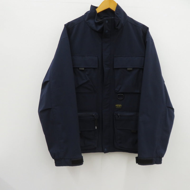 430 - FOURTHIRTY - | フォーサーティー PADFISH JACKET マウンテンパーカー 20-110 ネイビー サイズ：2【瀬戸大橋店】
