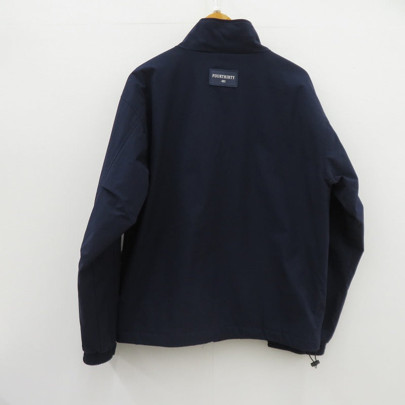 430 - FOURTHIRTY - | フォーサーティー PADFISH JACKET マウンテンパーカー 20-110 ネイビー サイズ：2【瀬戸大橋店】