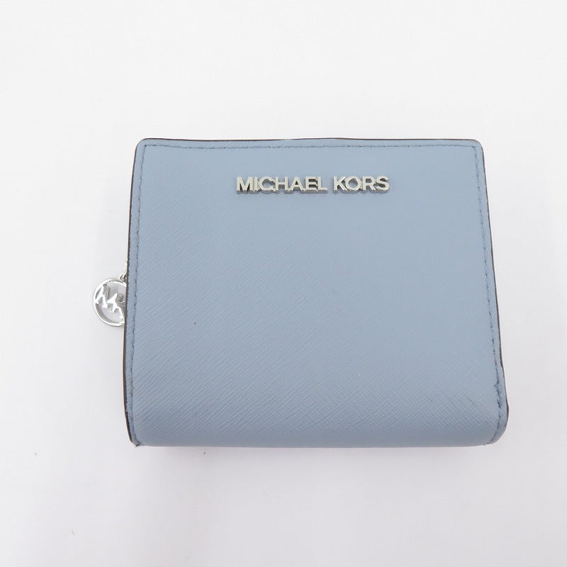 Michael Kors | マイケルコース 二つ折り財布 35R4STVF2L ライトブルー【瀬戸大橋店】