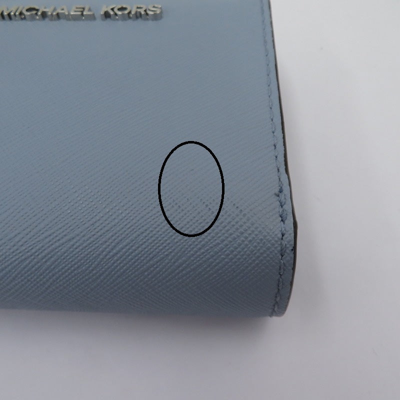 Michael Kors | マイケルコース 二つ折り財布 35R4STVF2L ライトブルー【瀬戸大橋店】