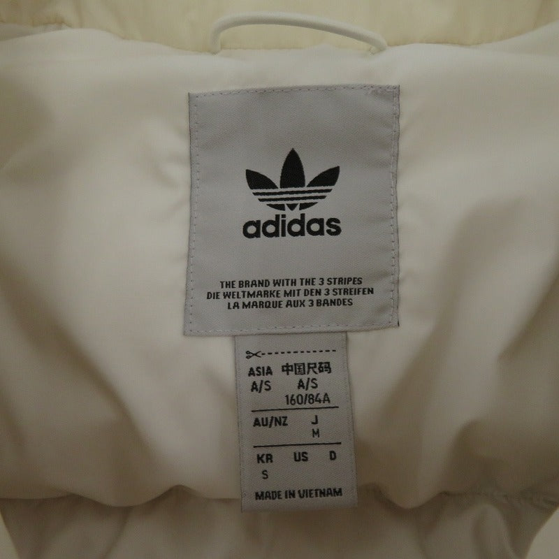 adidas | アディダス 中綿ジャケット IJ8200 アイボリー サイズ：M【瀬戸大橋店】