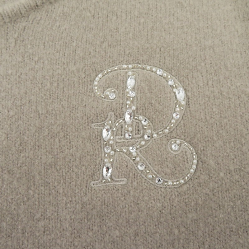 Darich | ダーリッチ ペプラムVネックニットトップス ニット 112611017 ベージュ サイズ：FreeSize【瀬戸大橋店】