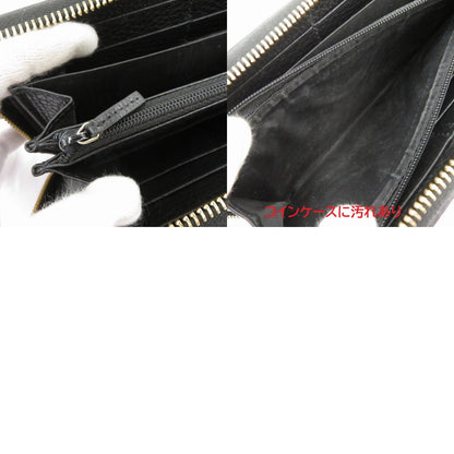 GUCCI | グッチ GGマーモント ダブルG ジップアラウンドウォレット 長財布 456117・0416 ブラック【瀬戸大橋店】