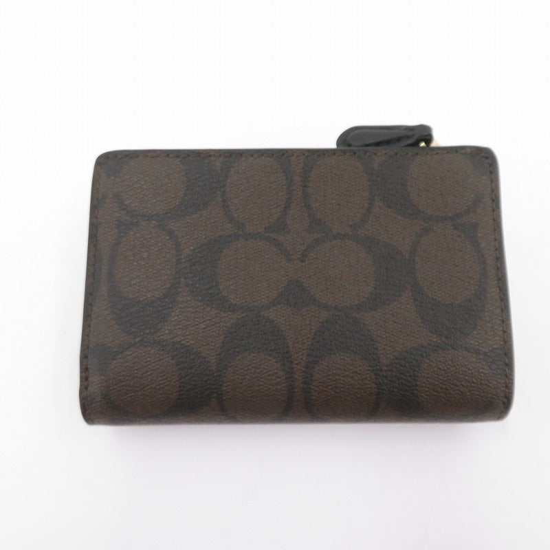 COACH | コーチ シグネチャー 二つ折り財布 K2377-C0082 ブラウン【瀬戸大橋店】
