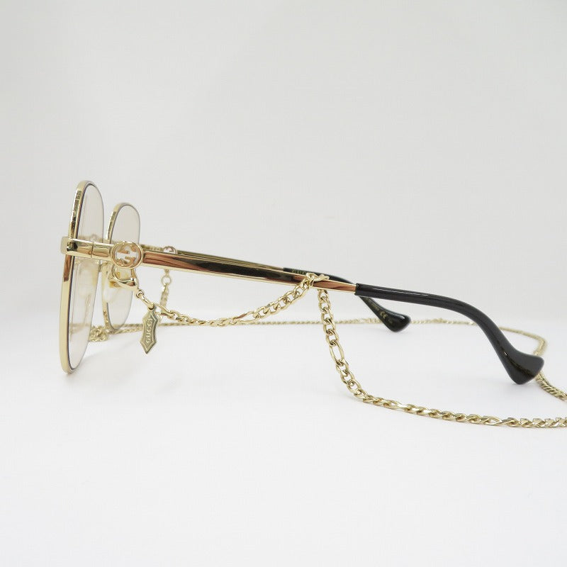 GUCCI | グッチ サングラス GG1089SA サイズ：61□15 145 ゴールド【瀬戸大橋店】