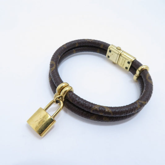 LOUIS VUITTON | ルイ・ヴィトン モノグラム ブレスレット・キープ イット トゥワイス ブレスレット M8109F ブラウン【瀬戸大橋店】