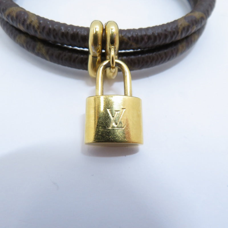 LOUIS VUITTON | ルイ・ヴィトン モノグラム ブレスレット・キープ イット トゥワイス ブレスレット M8109F ブラウン【瀬戸大橋店】