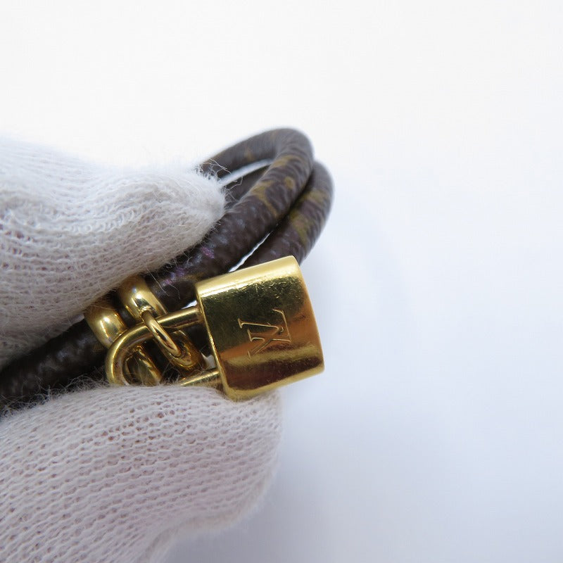 LOUIS VUITTON | ルイ・ヴィトン モノグラム ブレスレット・キープ イット トゥワイス ブレスレット M8109F ブラウン【瀬戸大橋店】