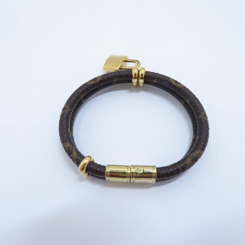 LOUIS VUITTON | ルイ・ヴィトン モノグラム ブレスレット・キープ イット トゥワイス ブレスレット M8109F ブラウン【瀬戸大橋店】