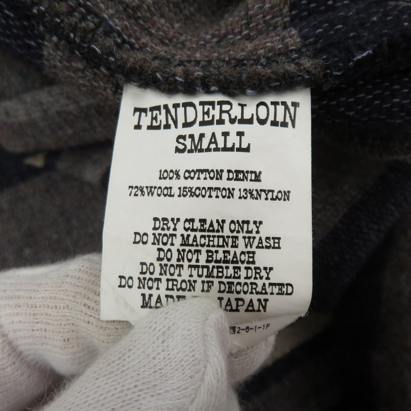 TENDERLOIN | テンダーロイン ブランケットコート ボーダー柄 その他アウター マルチカラー サイズ：S【瀬戸大橋店】