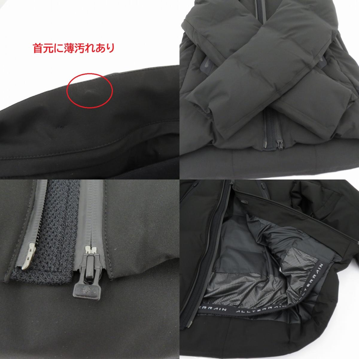 DESCENTE ALLTERRAIN | デサントオルテライン MOUNTAINEER ダウンジャケット DAMYGK30U ブラック サイズ：M【瀬戸大橋店】