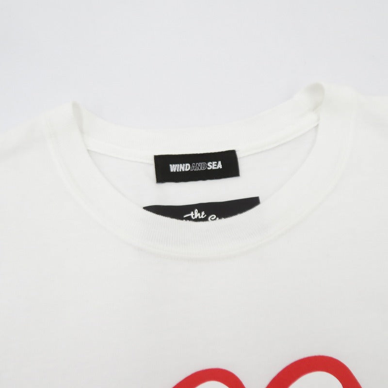 WIND AND SEA | ウィンダンシーウインダンシー ×The Rolling Stones 半袖Ｔシャツ WDS-C-TRS-24-Q4-01 ホワイト サイズ：L【瀬戸大橋店】