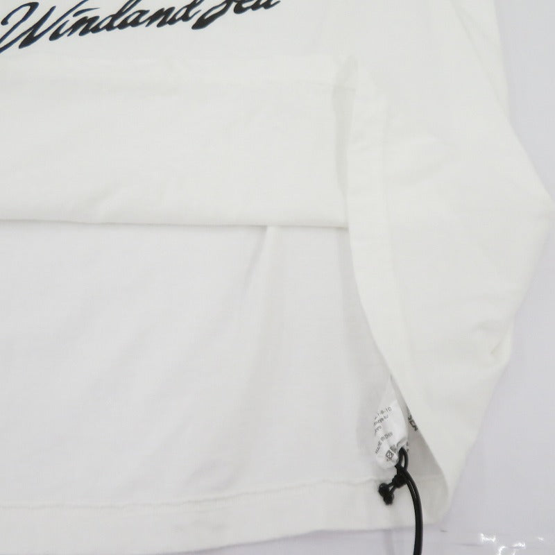 WIND AND SEA | ウィンダンシーウインダンシー ×The Rolling Stones 半袖Ｔシャツ WDS-C-TRS-24-Q4-01 ホワイト サイズ：L【瀬戸大橋店】