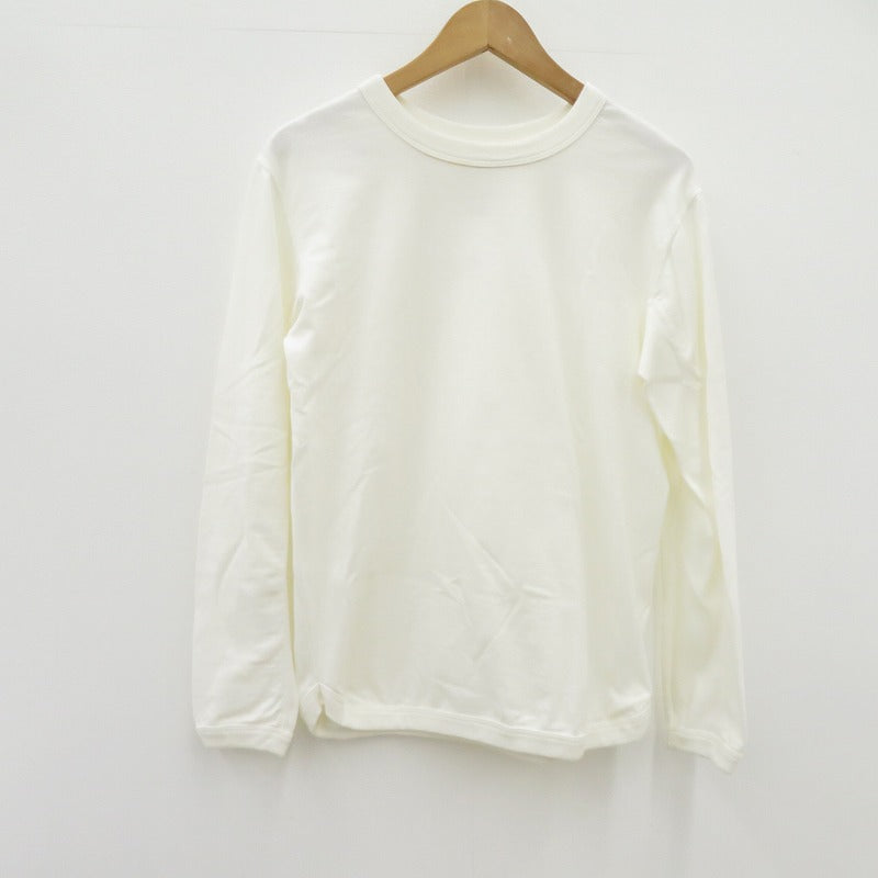 FULL COUNT | フルカウント FLAT SEAM HEAVY WEIGHT L/S TEE 長袖Ｔシャツ 5222L-19A ホワイト サイズ：36【瀬戸大橋店】