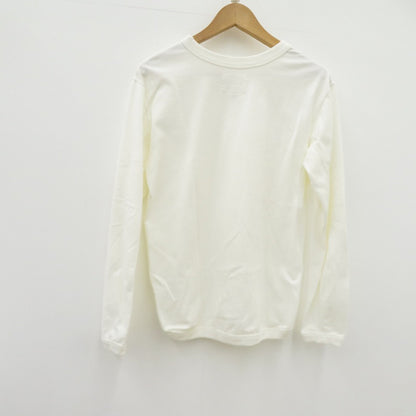 FULL COUNT | フルカウント FLAT SEAM HEAVY WEIGHT L/S TEE 長袖Ｔシャツ 5222L-19A ホワイト サイズ：36【瀬戸大橋店】