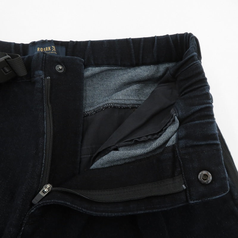 ROARK REVIVAL | ロアークリバイバル TRAVEL PANT DENIM/STANDARD ストレッチパンツ デニム パンツ RPJ1103-RDM ネイビー サイズ：XL【瀬戸大橋店】