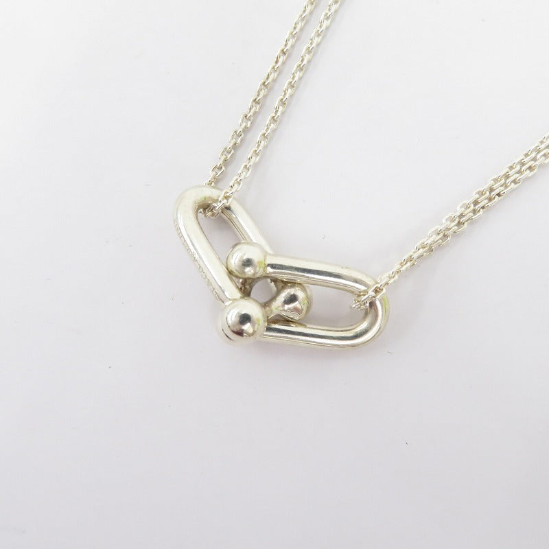 Tiffany&co | ティファニー ハードウェア ラージ ダブル リンク ペンダント ネックレス 63104337 シルバー【瀬戸大橋店】