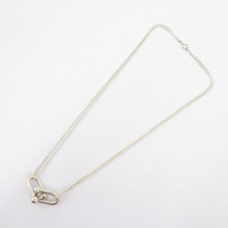 Tiffany&co | ティファニー ハードウェア ラージ ダブル リンク ペンダント ネックレス 63104337 シルバー【瀬戸大橋店】