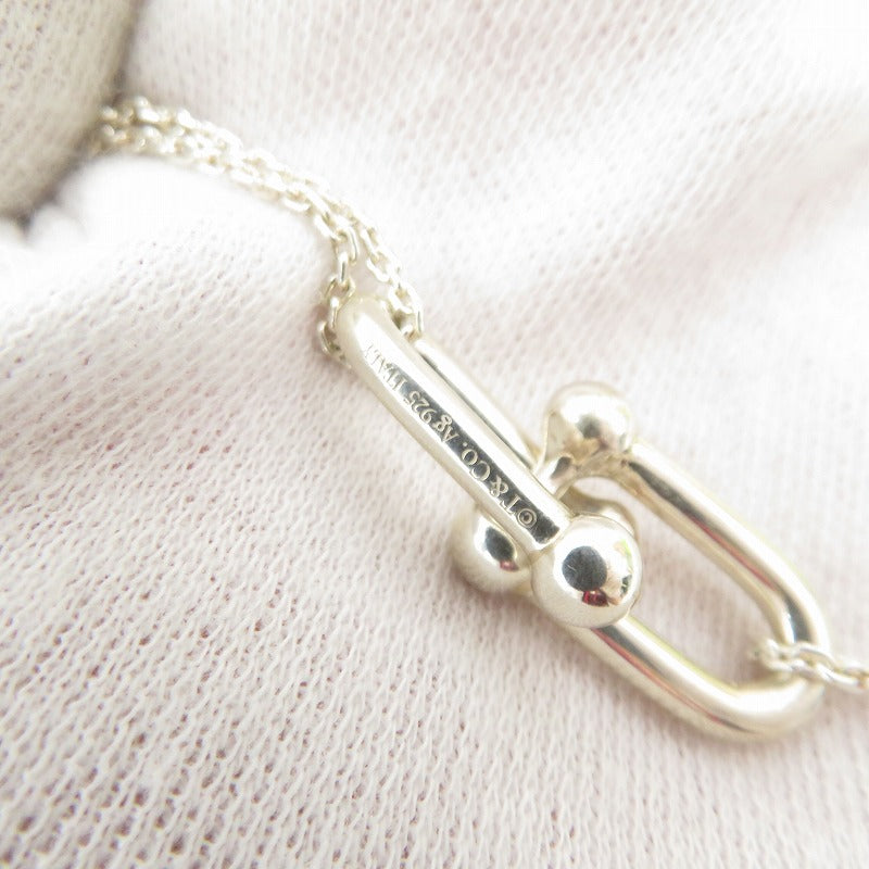 Tiffany&co | ティファニー ハードウェア ラージ ダブル リンク ペンダント ネックレス 63104337 シルバー【瀬戸大橋店】