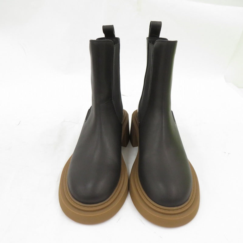 LOEWE | ロエベ Chelsea boot サイドゴアブーツ ブーツ M816S05X21 ブラック サイズ：38【瀬戸大橋店】