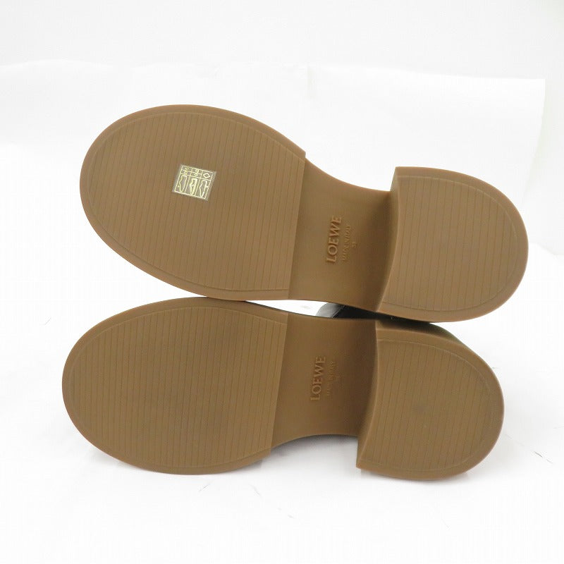 LOEWE | ロエベ Chelsea boot サイドゴアブーツ ブーツ M816S05X21 ブラック サイズ：38【瀬戸大橋店】