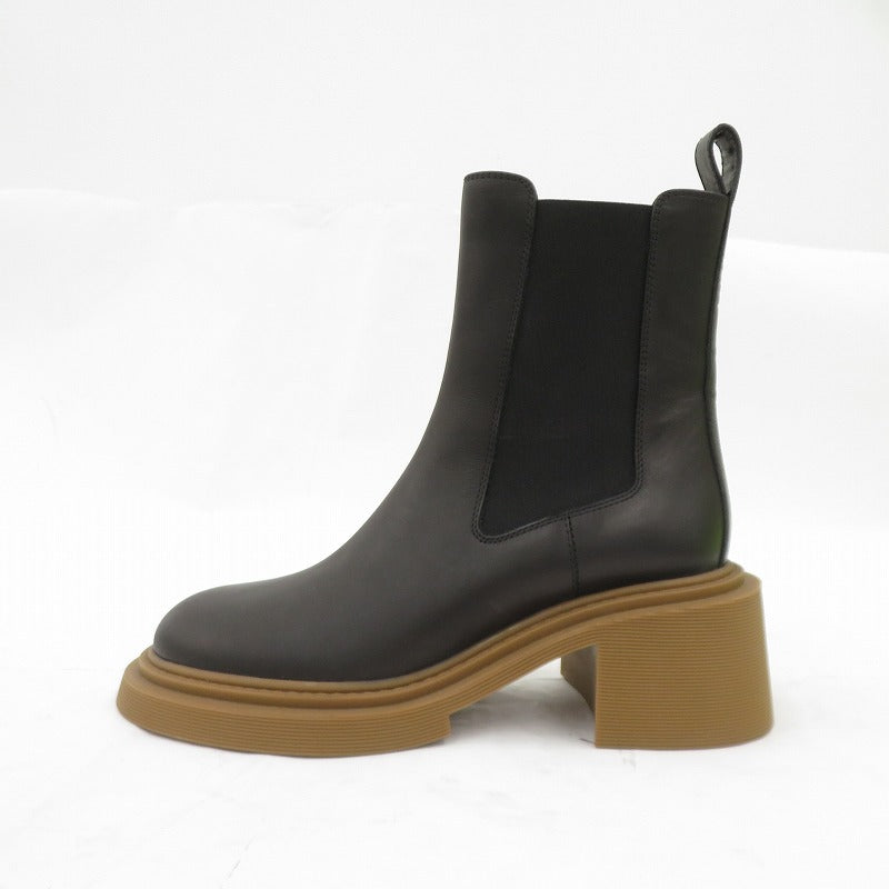LOEWE | ロエベ Chelsea boot サイドゴアブーツ ブーツ M816S05X21 ブラック サイズ：38【瀬戸大橋店】