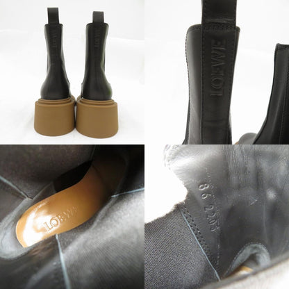 LOEWE | ロエベ Chelsea boot サイドゴアブーツ ブーツ M816S05X21 ブラック サイズ：38【瀬戸大橋店】