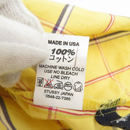 STUSSY | ステューシー 90S 半袖シャツ イエロー サイズ：L【瀬戸大橋店】